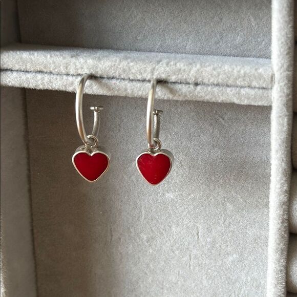 Unmarked SS earrings - Picture 1 of 2